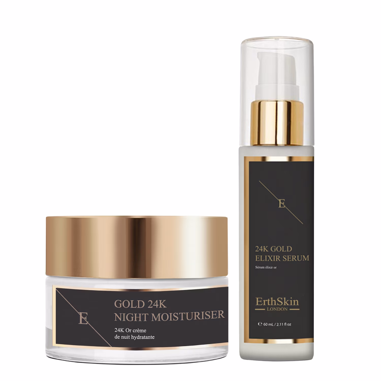 24K Gold Falten Duo