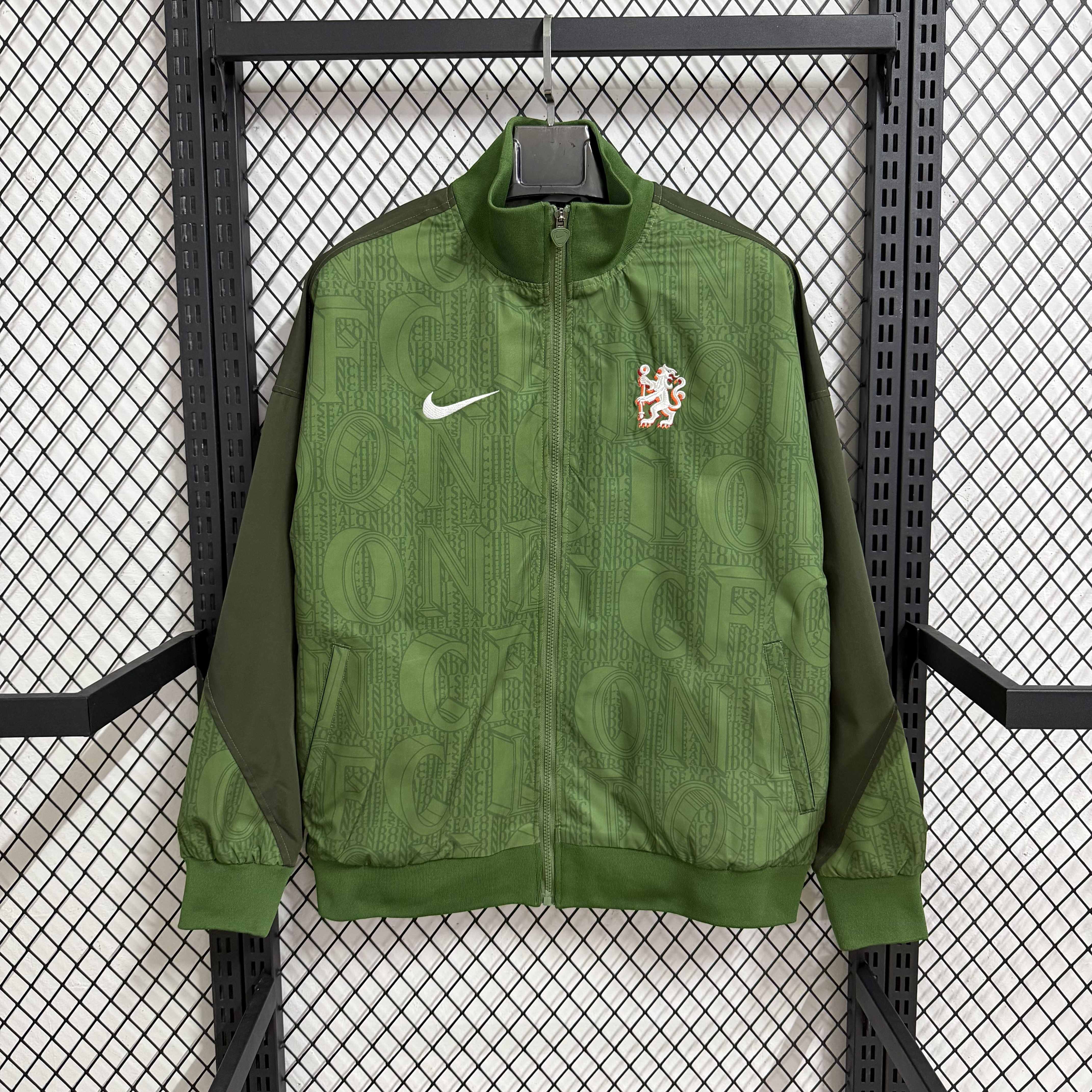 25-26 Chelsea Green Training Waterproof Windbreaker