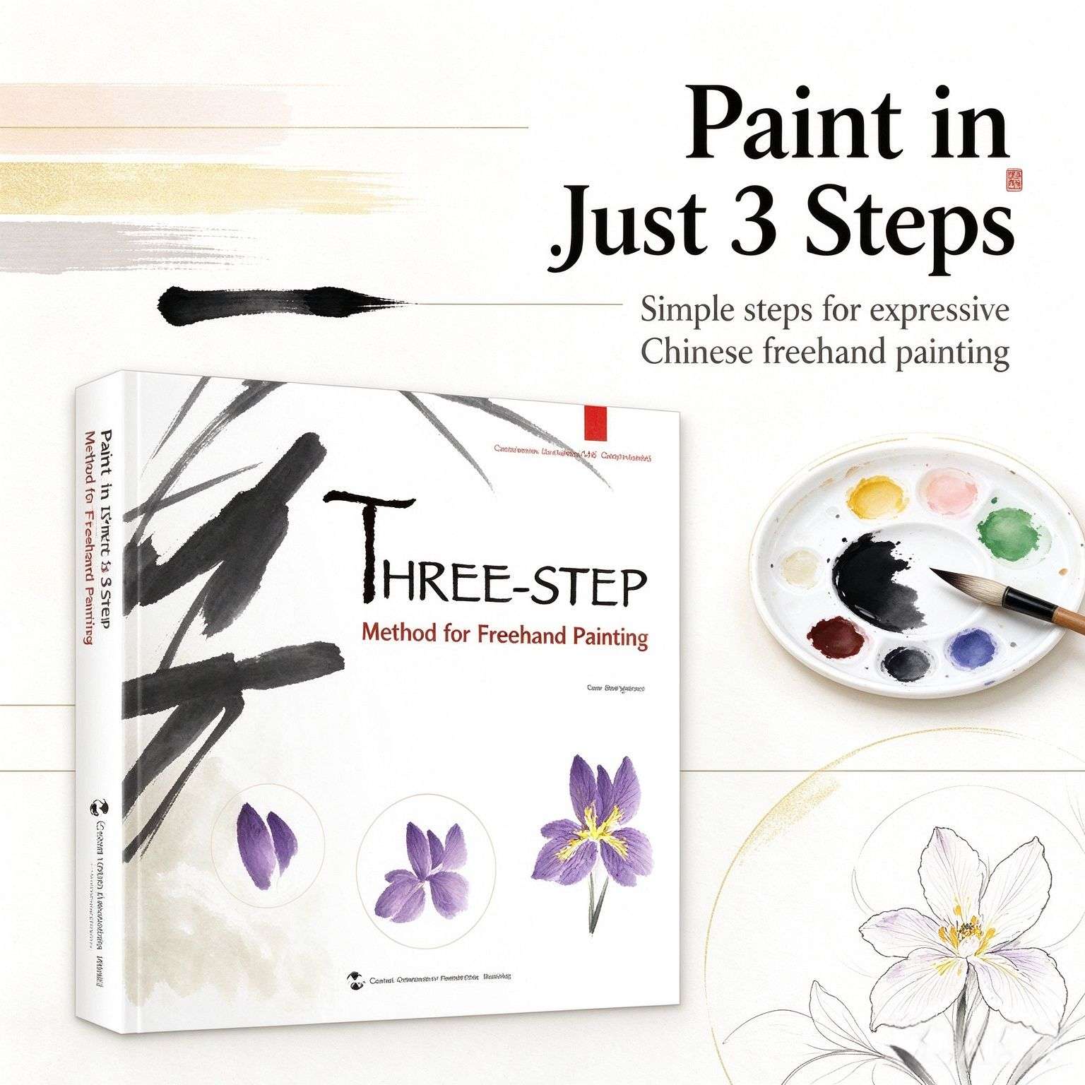 Chinese Freehand Brush Painting in 3 Steps: A Beginner's Guide to Xieyi Technique