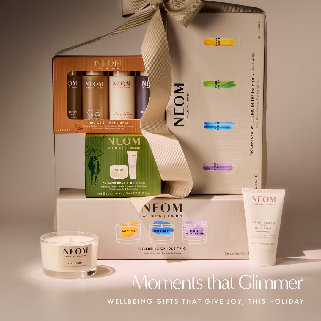 NEOM Wellbeing  Wellbeing Candle Trio
