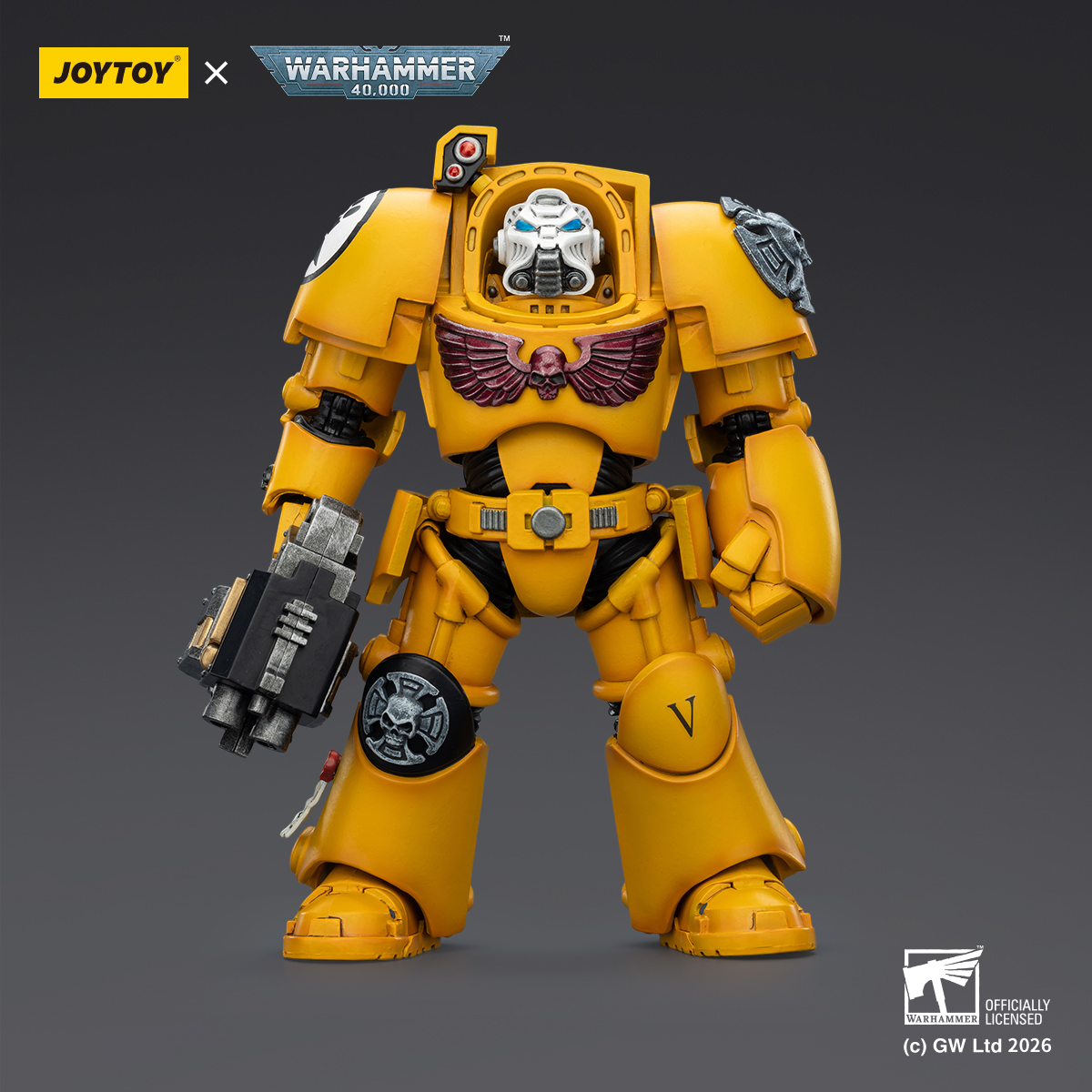 JOYTOY Warhammer 40k 1: 18 Imperial Fists Terminators - JOYTOY WORLD