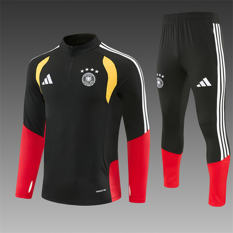 Adult/Kids 2026/2027 Germany Half-Pull Training Football Shirt