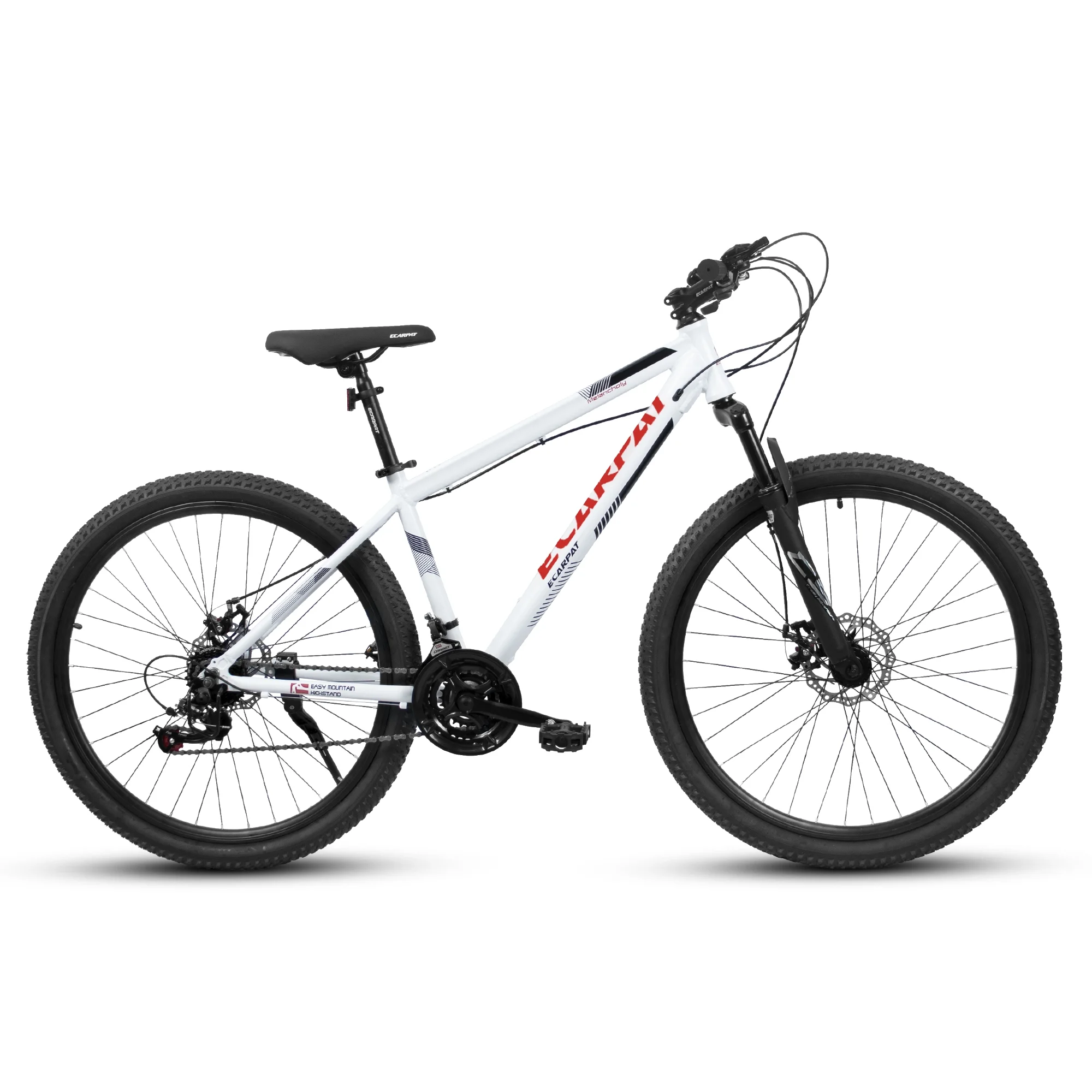 27 Inch Mountain Bike 21 Speed, Suspension Fork, Aluminum Frame Disc Brake, Mountain biking for both men and women.