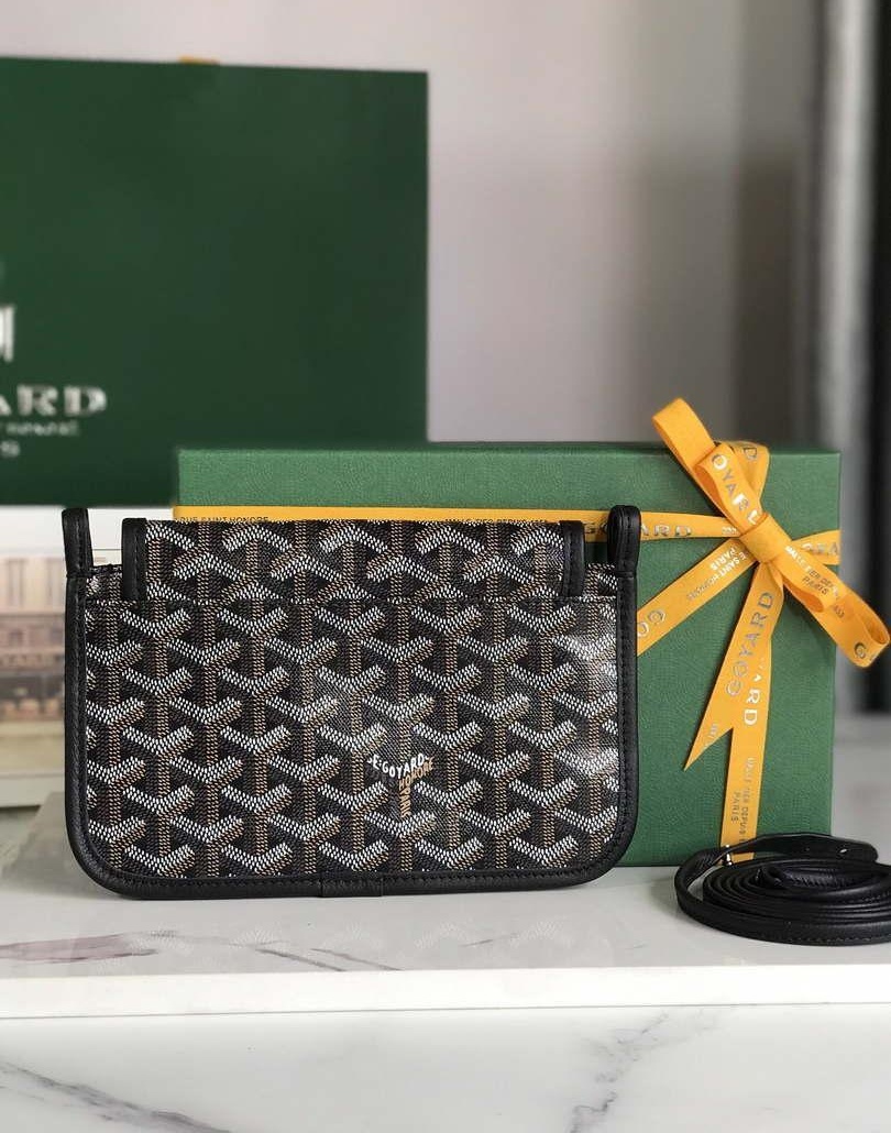Replica Goyard PLUMETPMLTY50CL50P Portefeuille Plumet Pocket Wallet Black