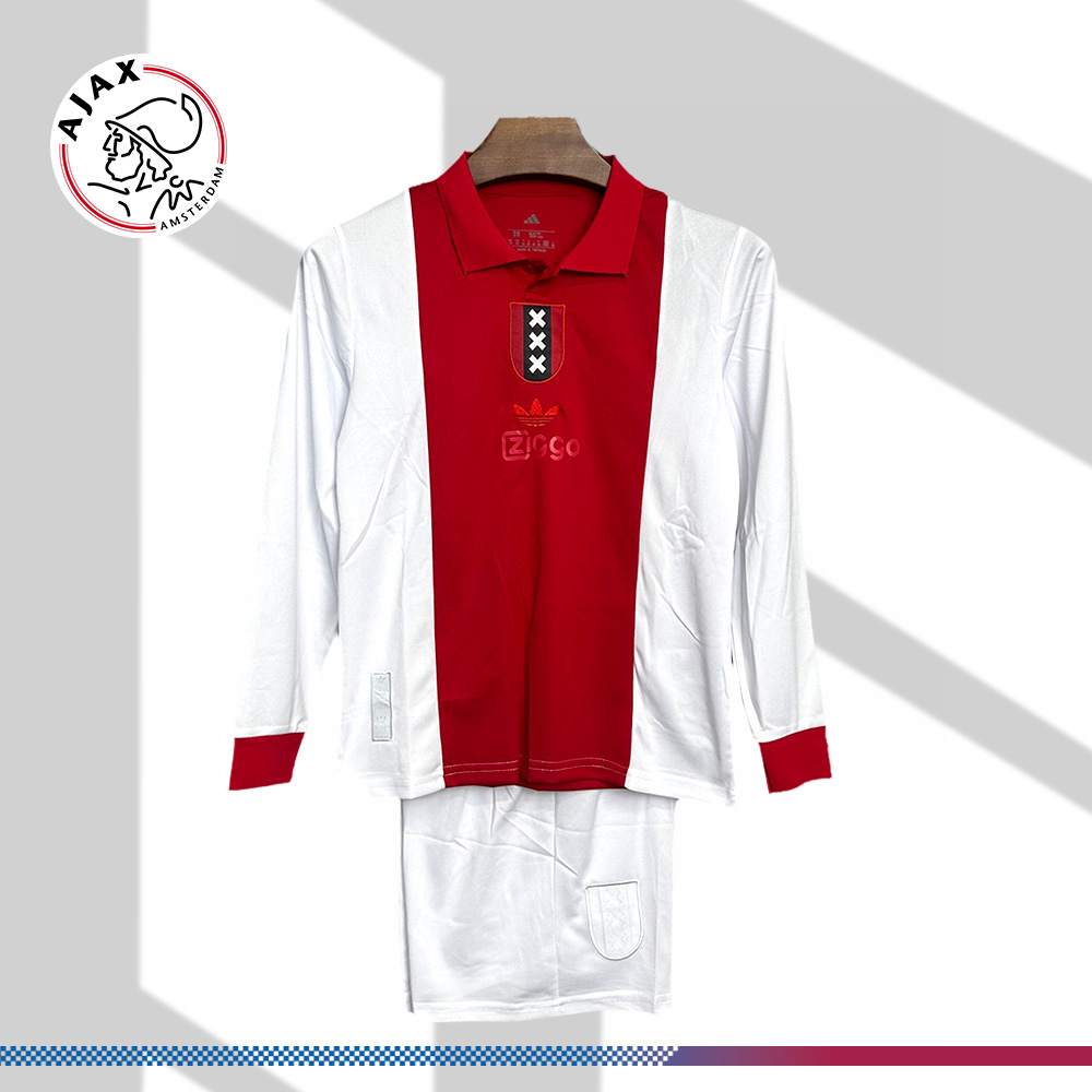 2025/2026 Ajax 125th Anniversary Football Shirt（Kids Kit socks）
