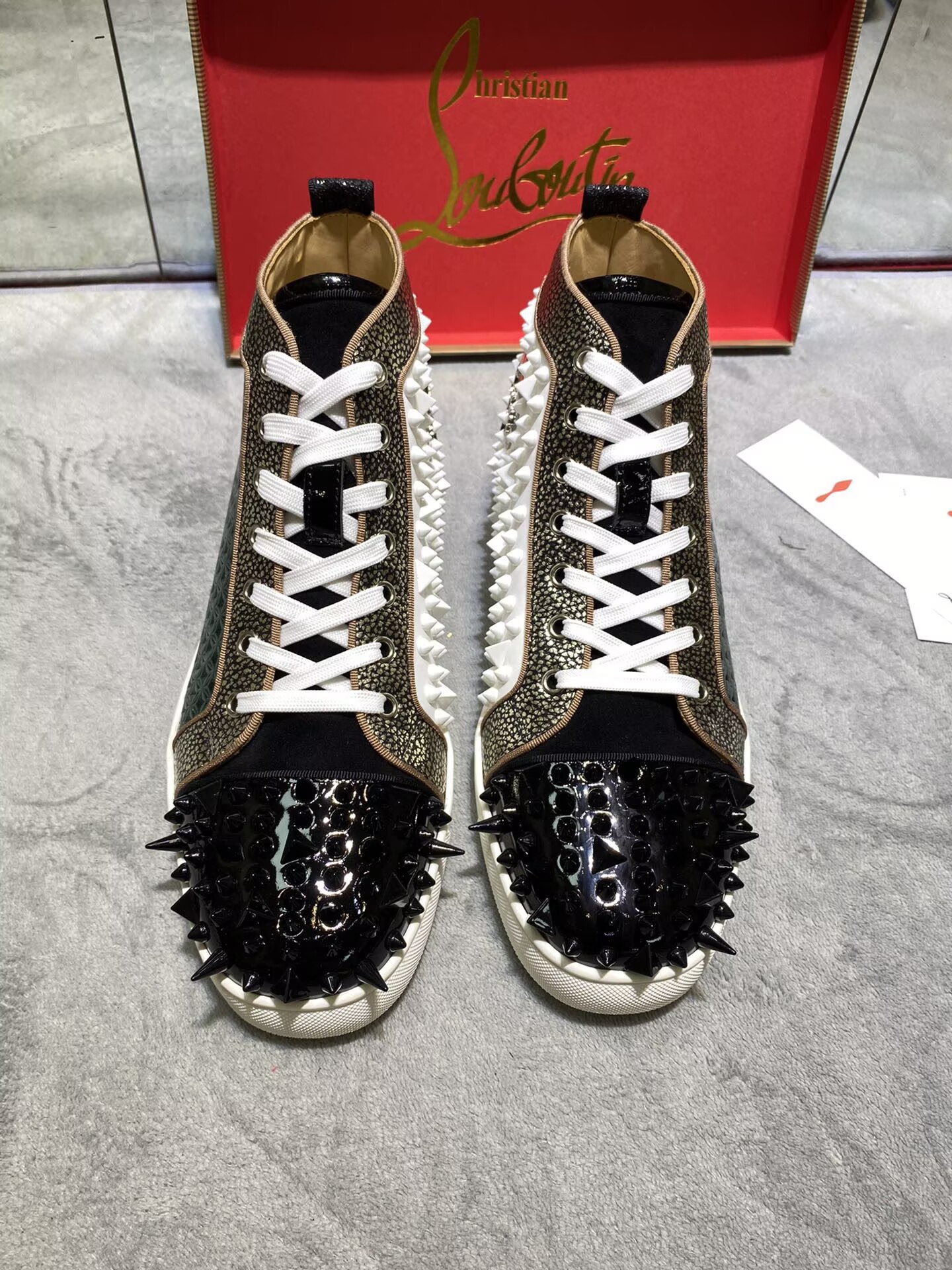 Christian Louboutin Red bottom High-Top - CCSHOES
