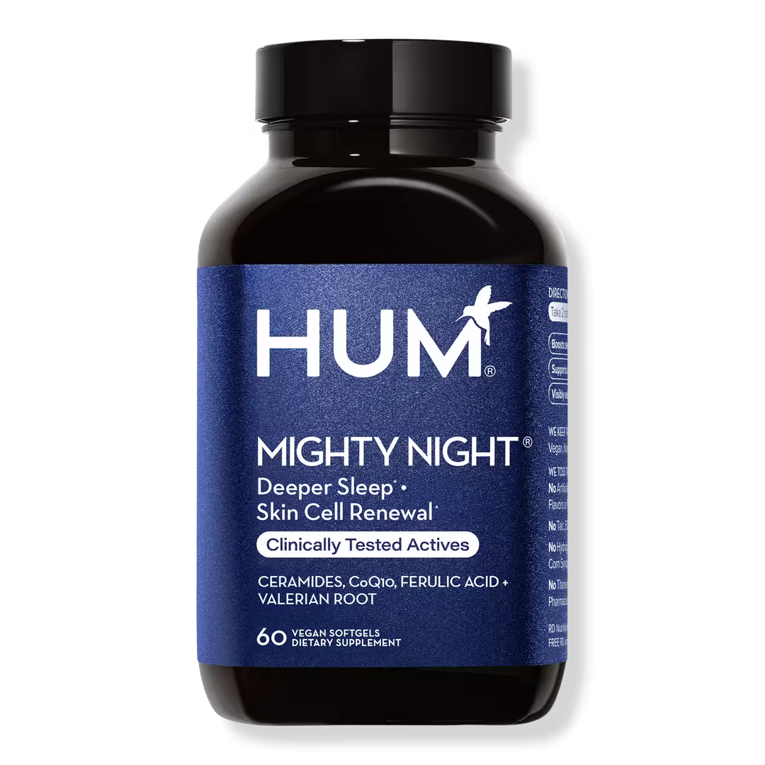 Hum Nutrition  Mighty Night for Sleep and Nighttime Skin Renewal