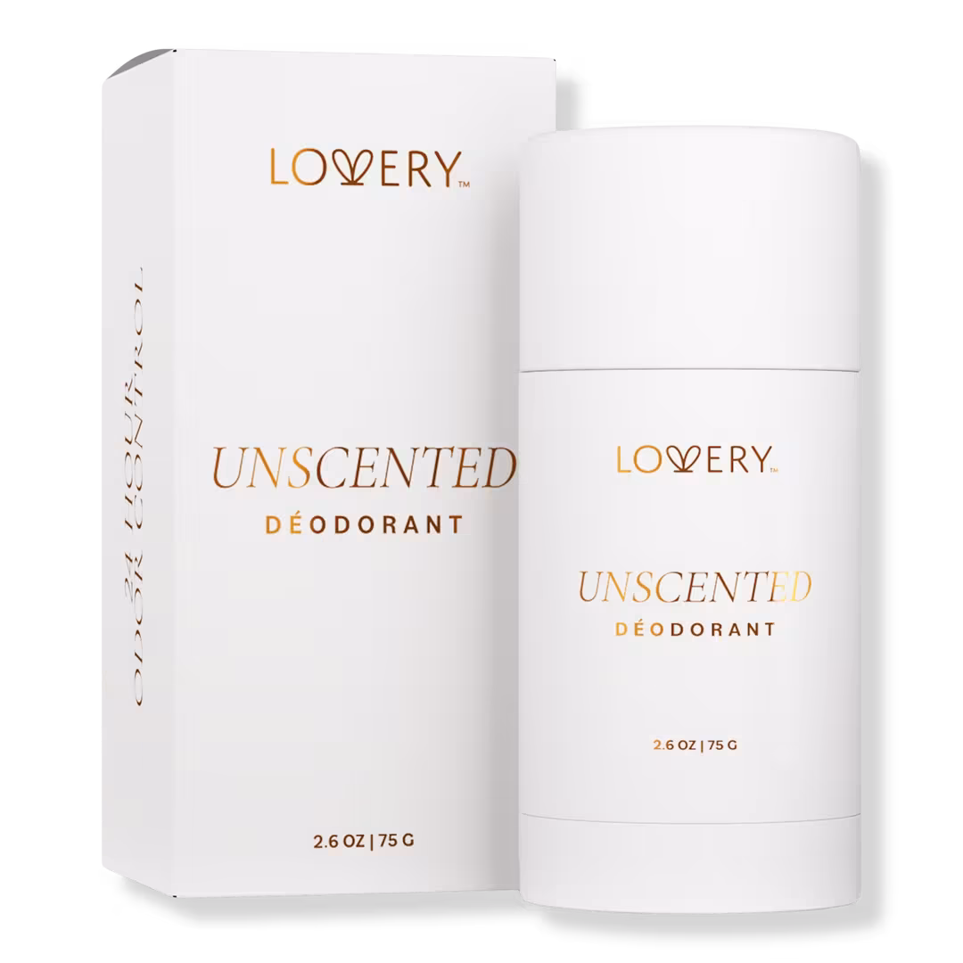Lovery  Unscented Aluminum-Free Deodorant Stick