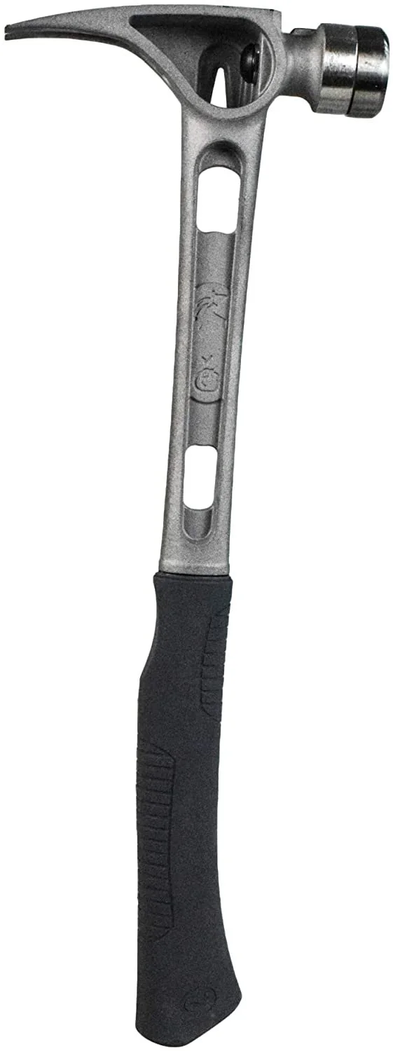 Stiletto TB3SC 15 oz TiBone III Titanium Hammer with Smooth Face Curved Handle