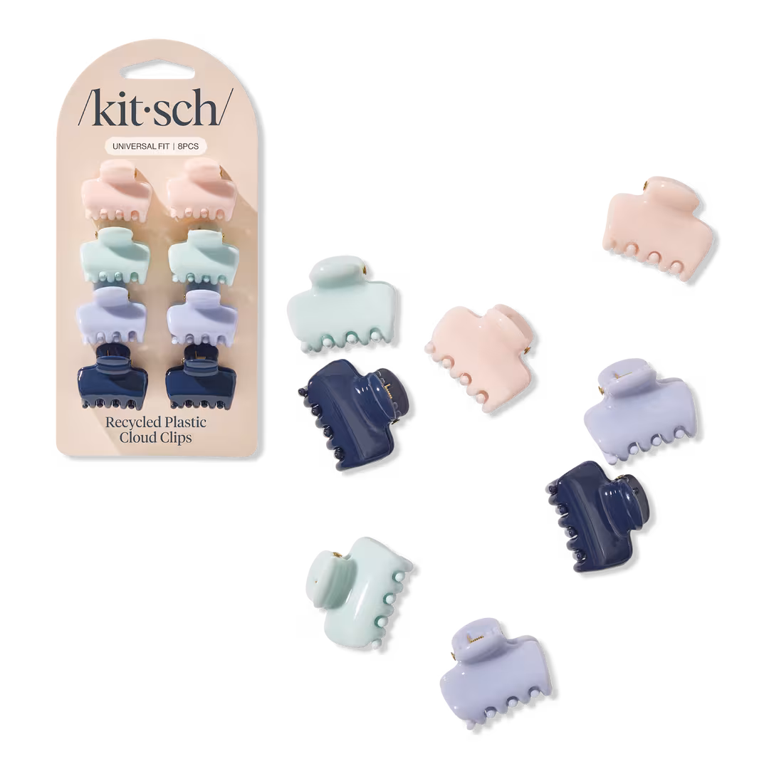 Kitsch  Mini Cloud Clips 8 Piece Set
