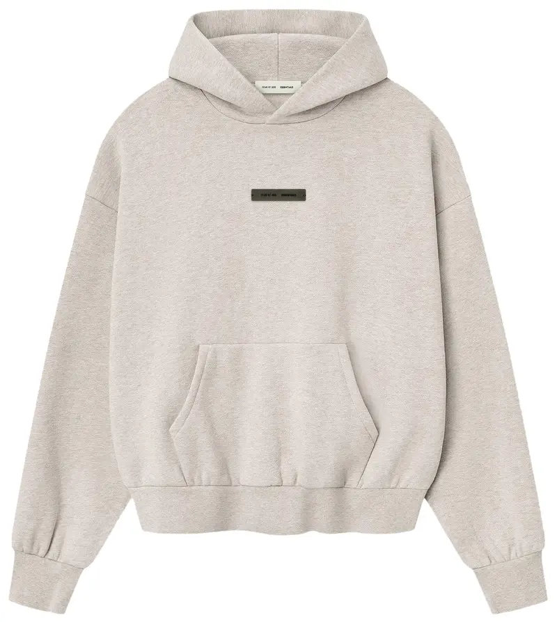 Hoodie Classic Heather Stone/SS25