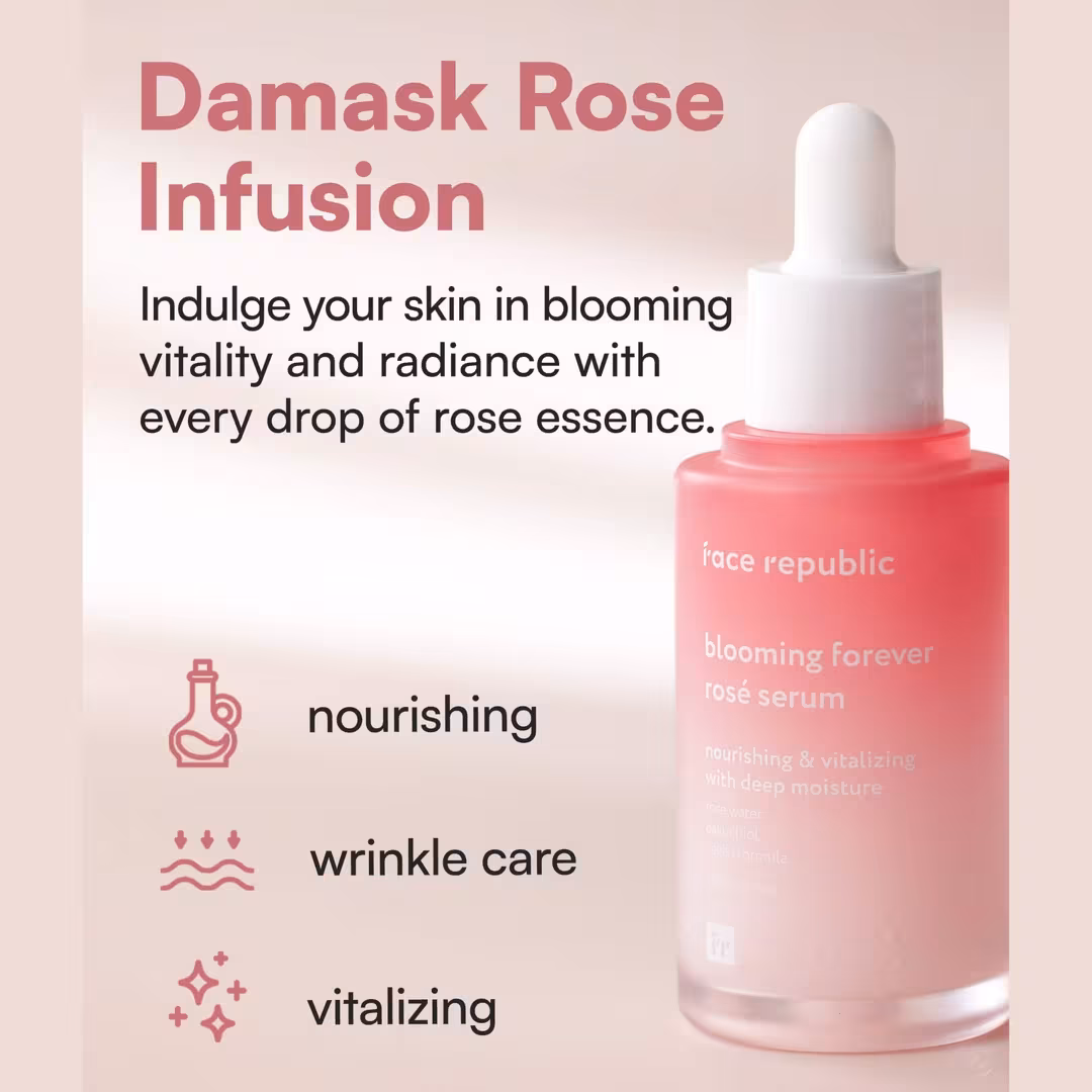 Face Republic  Blooming Forever Rosé Serum