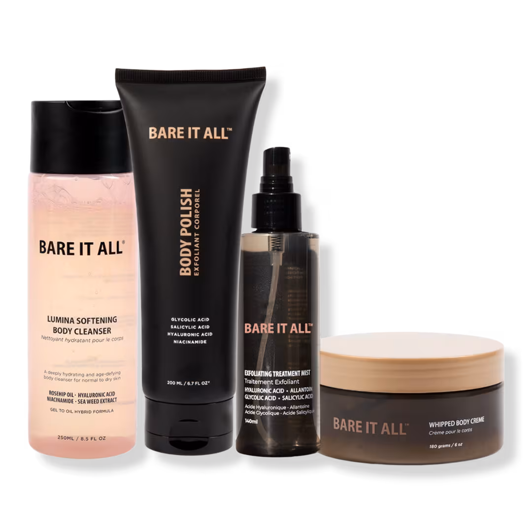 Bare It All  4 Step Method Hydrating Body Care Kit