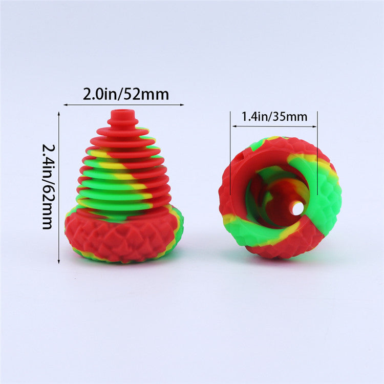 Silicone Water Pipe Mouthpiece w/ Filter