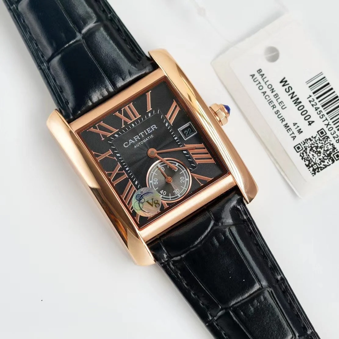 Cartier Watch TANK MC LADIES SECOND TIME GOLD CASE