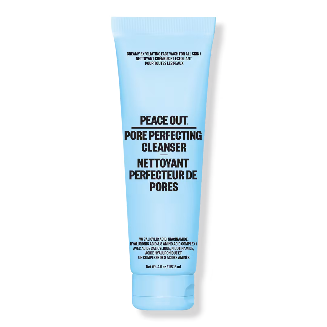 Peace Out  Creamy Gentle Exfoliating Pore Perfecting Cleanser