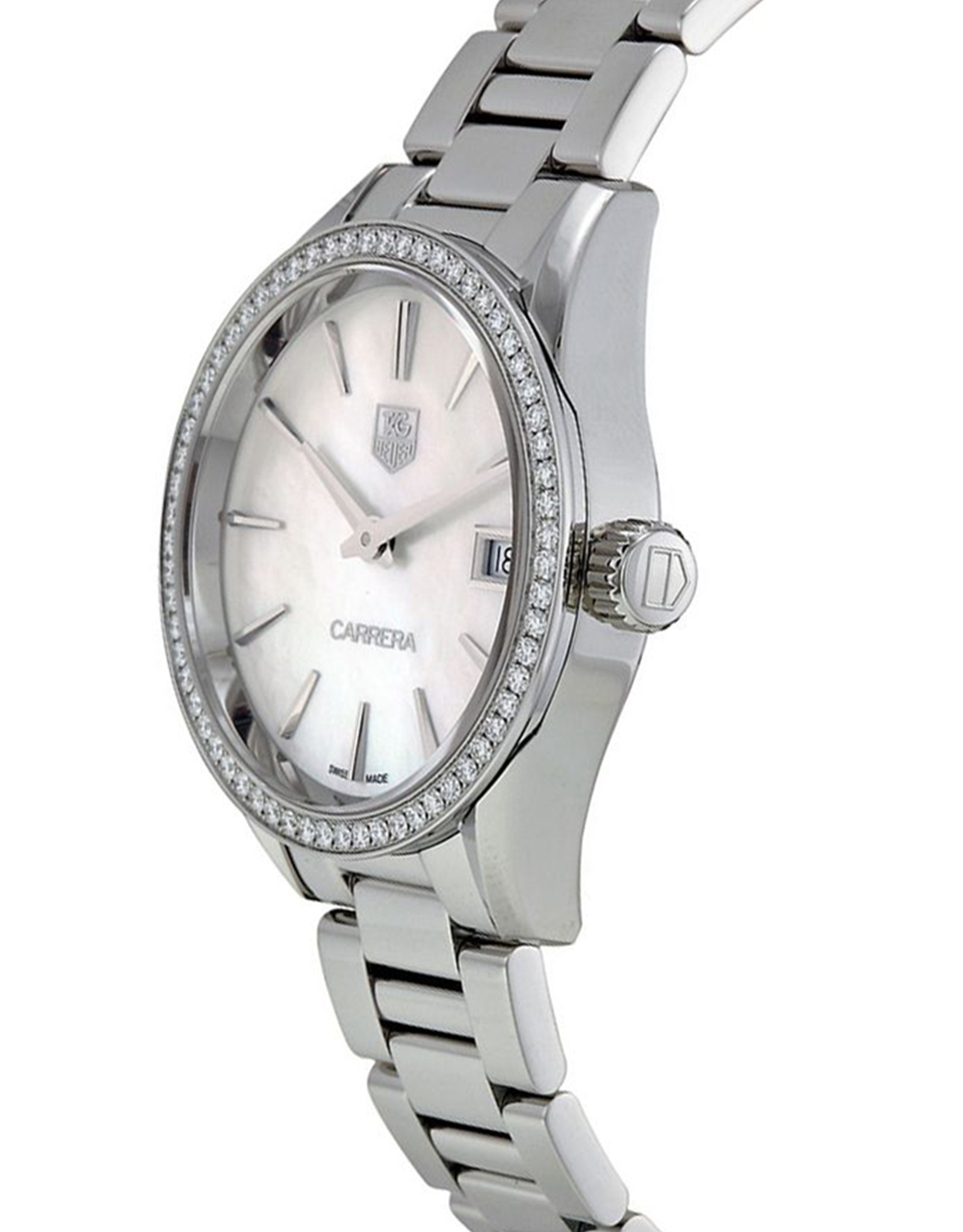 Replica Tag Heuer Carrera Diamond Bezel Ladies Watch WAR1315.BA0778 32MM