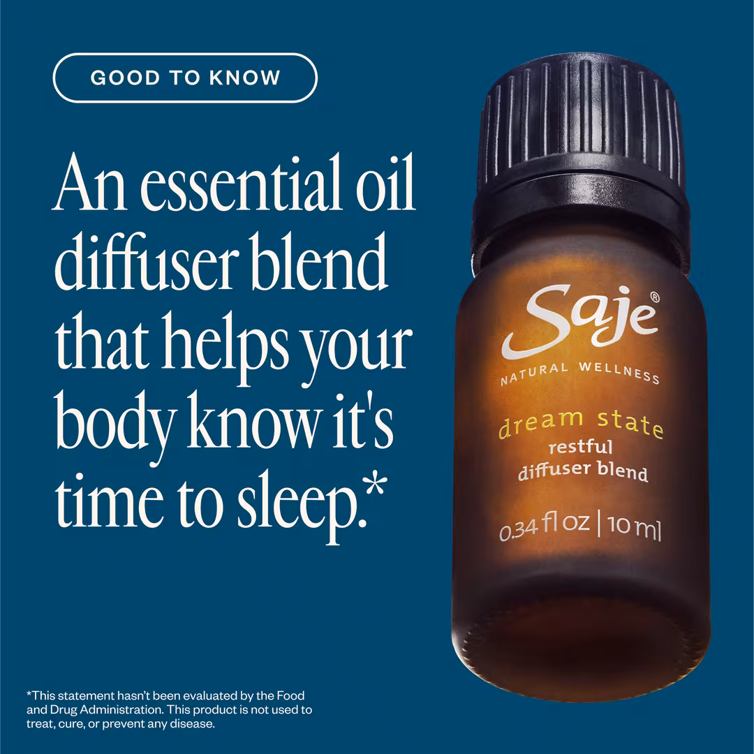Saje Natural Wellness  Dream State Restful Diffuser Blend