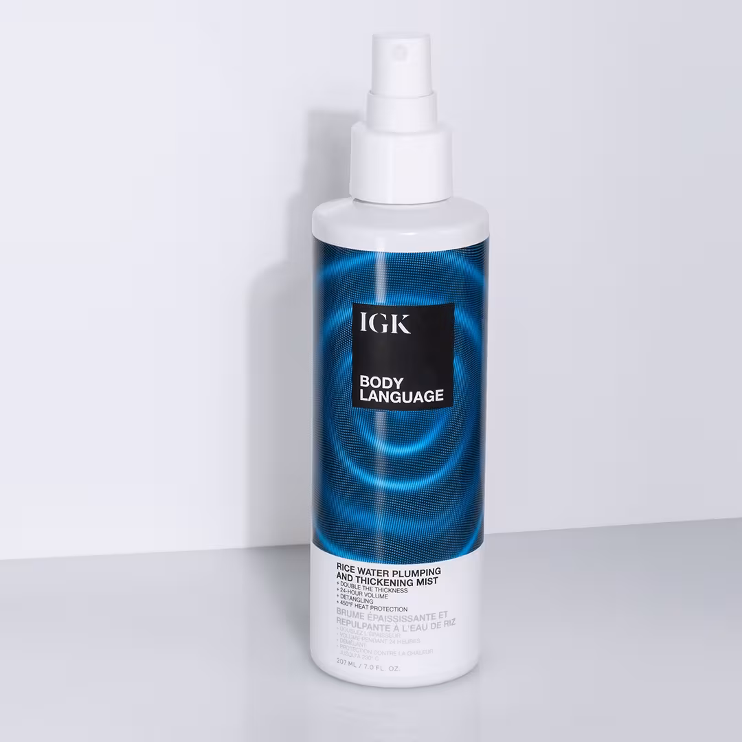IGK  Body Language Rice Water Plumping and Thickening Mist