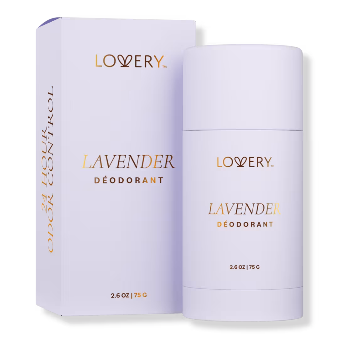 Lovery  Lavender Aluminum-Free Deodorant Stick