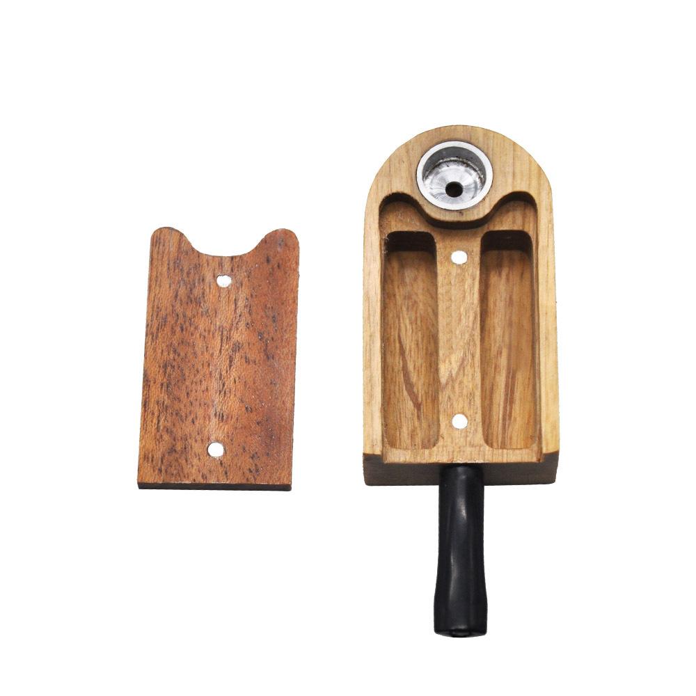 Detachable Ice Pop Wooden Pipe