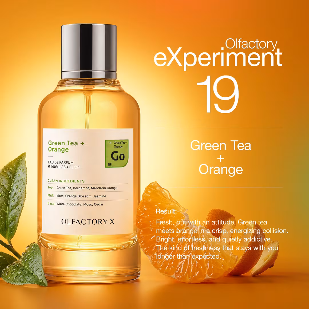 OLFACTORY X  Green Tea + Orange Eau de Parfum