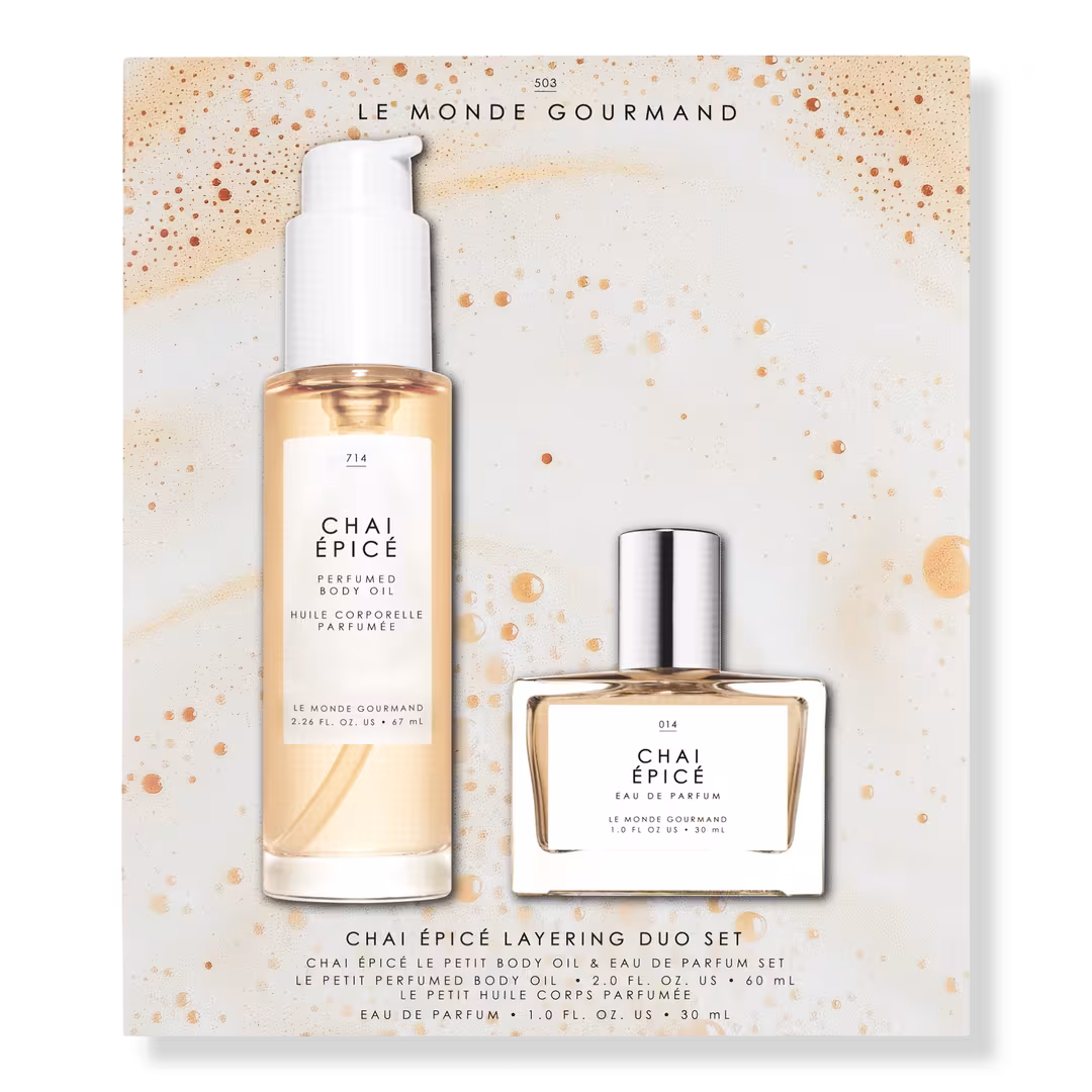 LE MONDE GOURMAND  Chai Epice Duo Set