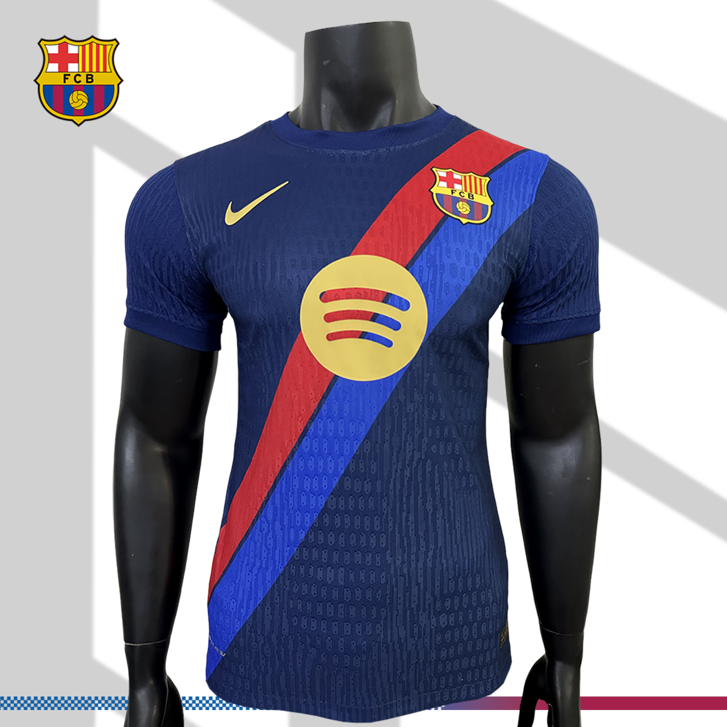 2025/2026 Barcelona tricolor special edition football jersey (player version)