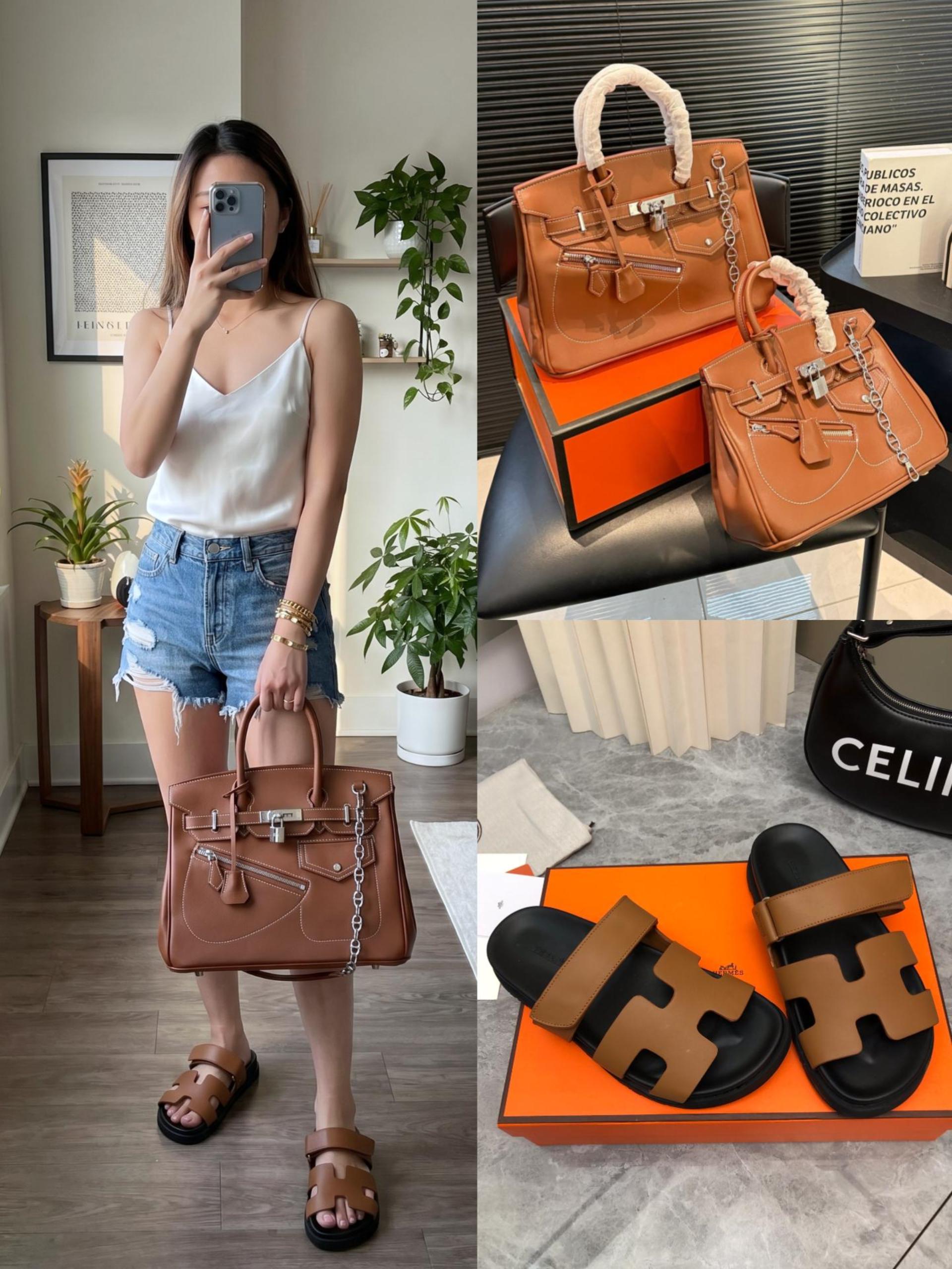 Hermès Shoes & Bag Set