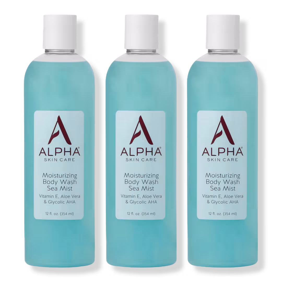 Alpha Skincare  Body Wash Vitamin E, Aloe Vera & Glycolic AHA