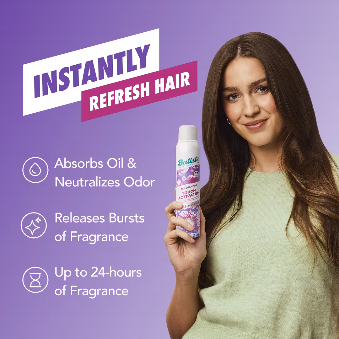 Batiste  Touch Activated Dry Shampoo