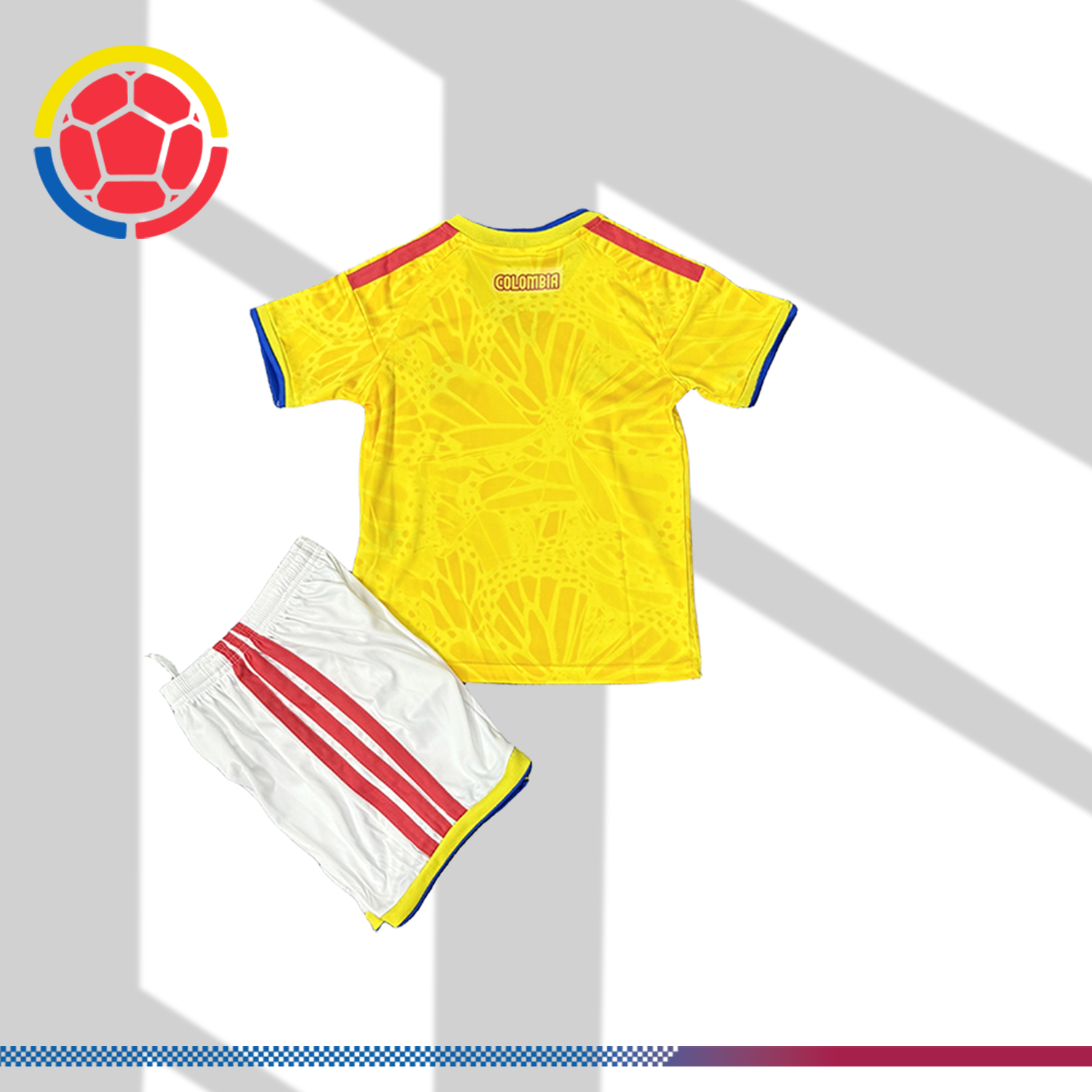 2026 Colombia Home Football Shirt (adult Kids Kit socks)