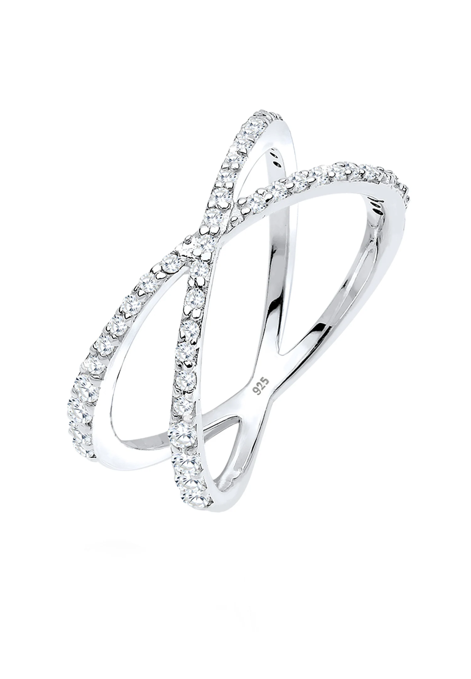 Kreuz Symbol Zirkonia 925 Sterling Silber