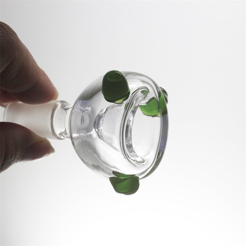14mm/18mm Male Clear Glass Bong Bowl