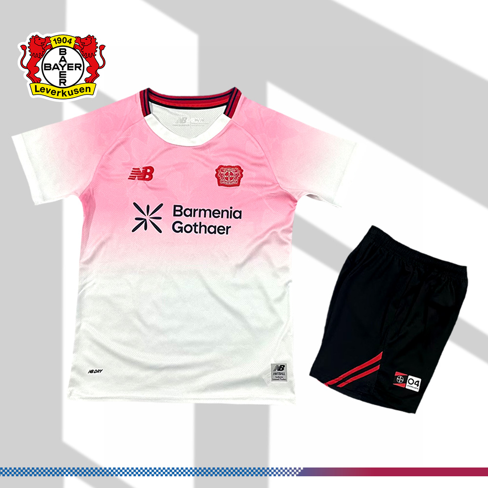 2025/2026 Leverkusen Away Football Shirt (Kids Kit Kids Kit socks)