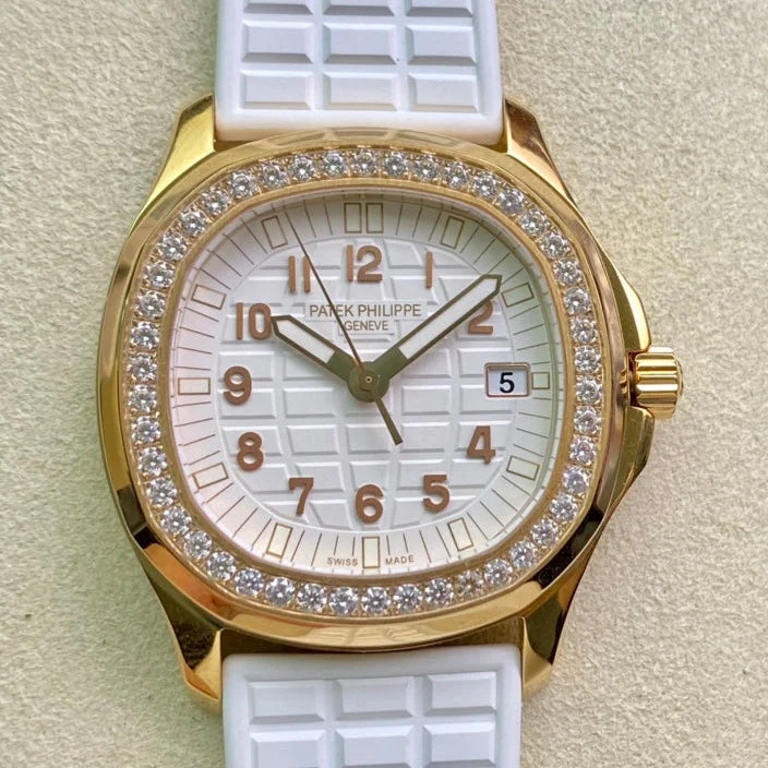 PATEK Watch Aquanaut 35.6mm Gold White Dial Watch
