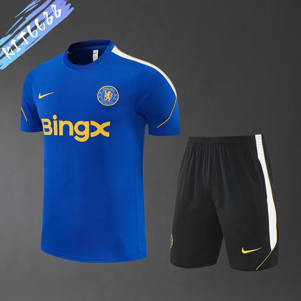 2026/2027 Chelsea Short Sleeve Training Suit (Adult and Children's Set)