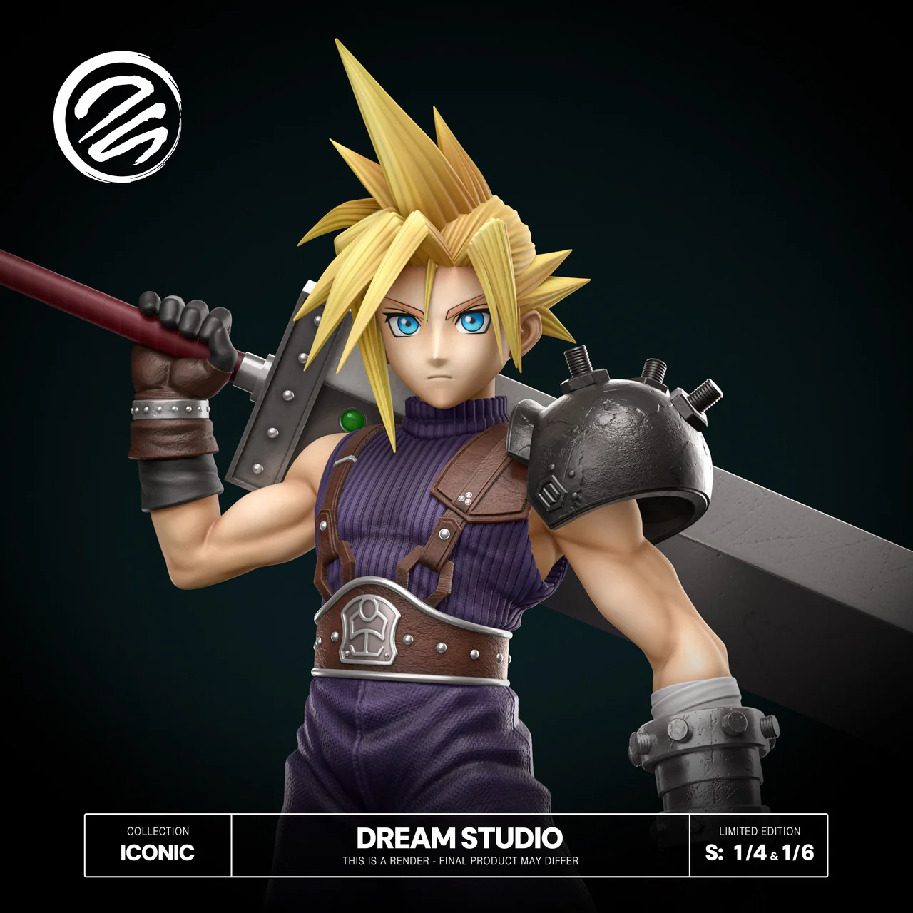 Final Fantasy - Cloud | 1:4/1:6 Resin Statue | by Dream Studio