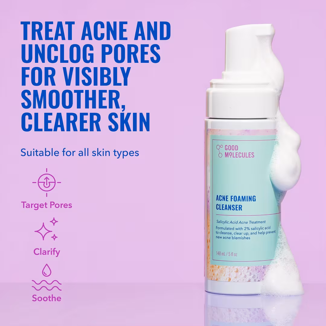 Good Molecules  Acne Foaming Cleanser
