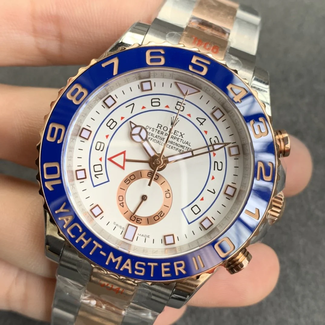 Rolex Watch YACHT-MASTER II ROSE GOLD CERAMIC 44MM