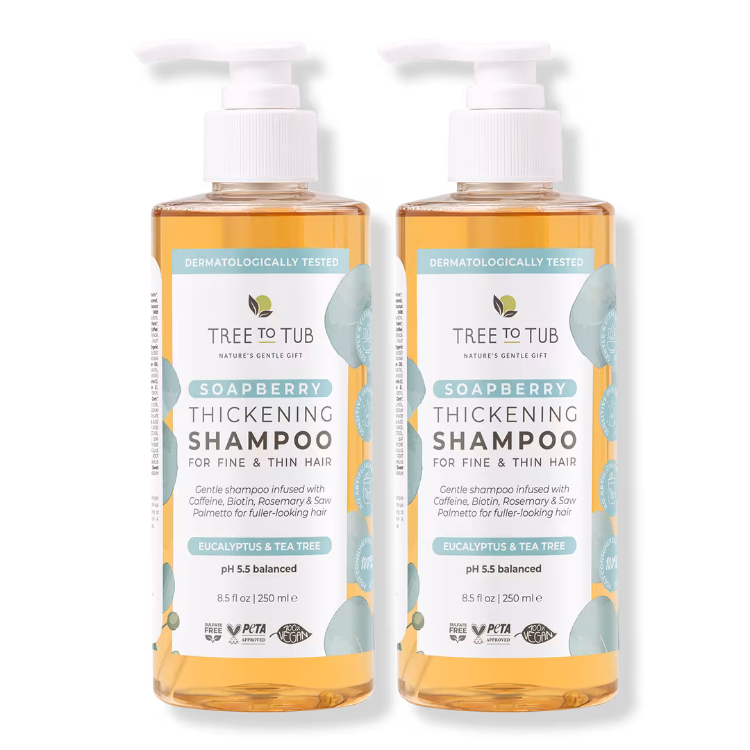 Tree To Tub  Soapberry Thickening Shampoo for Fine & Thin Hair