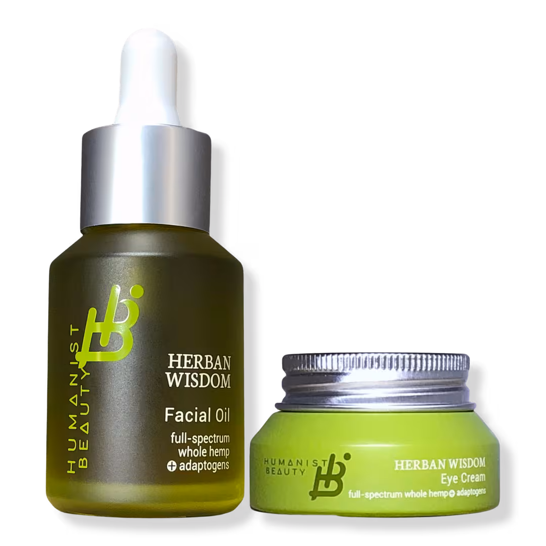 Humanist Beauty  Herban Wisdom Eye Cream + Facial Oil