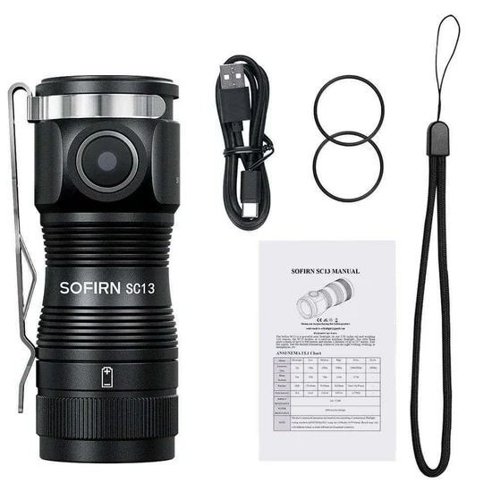 Sofirn SC13 Mini 1300lm EDC Flashlight