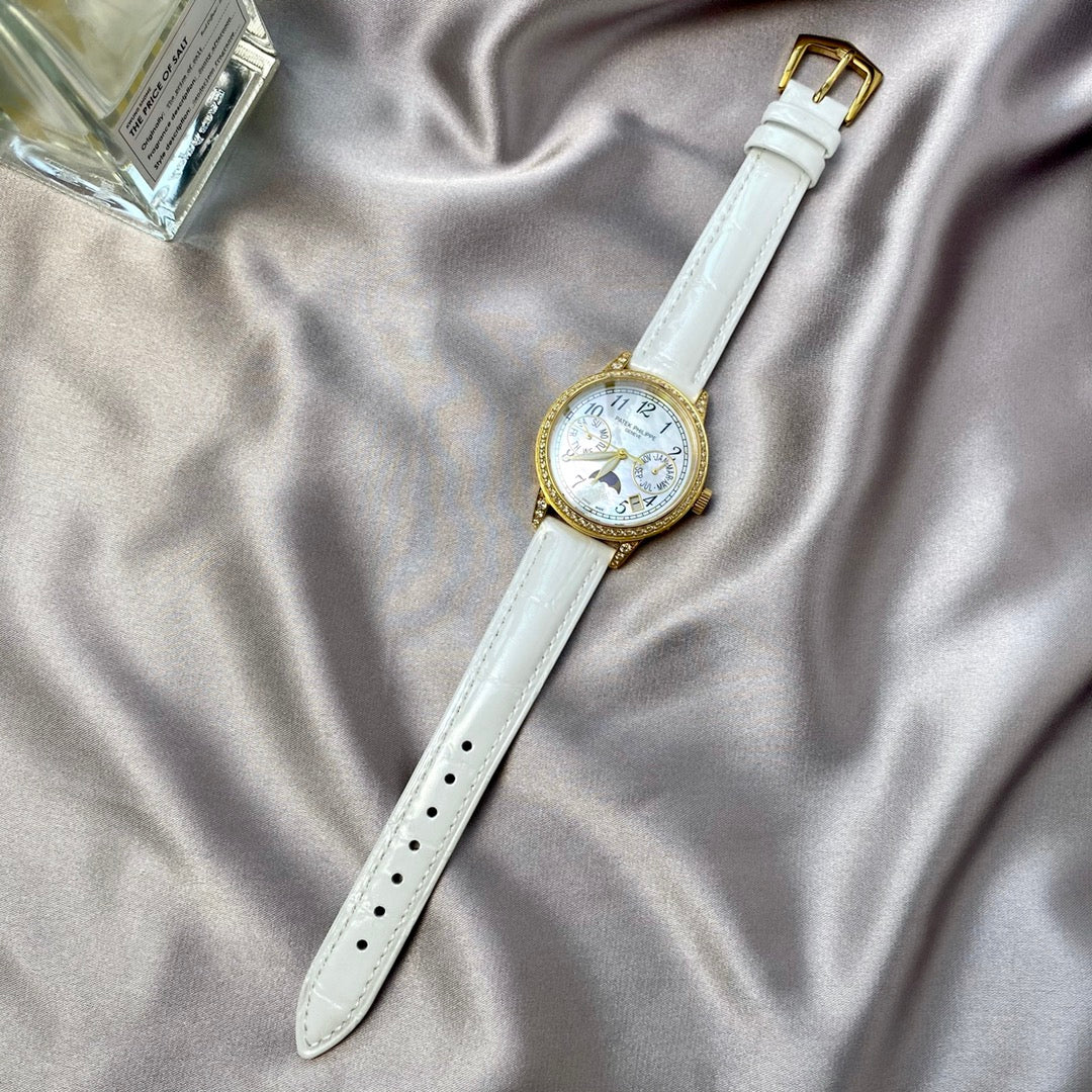 PATEK Watch Complications 35mm White Dial