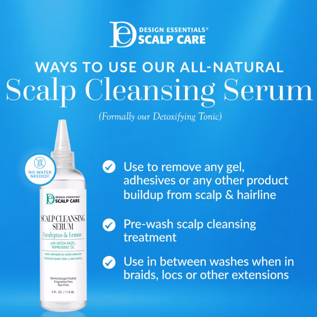 Design Essentials  Scalp & Skin Care Detox Tonic