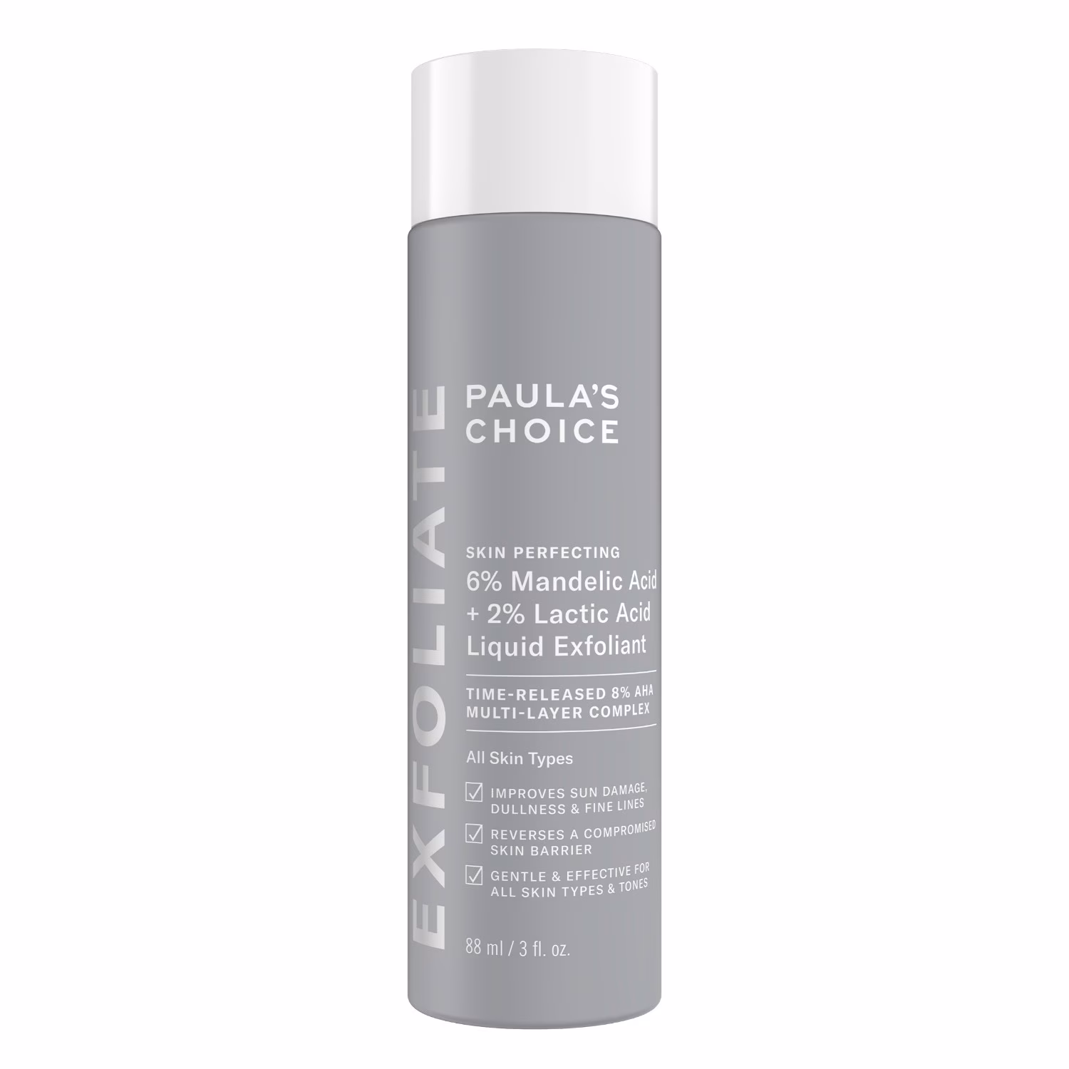 6% Mandelic + 2% Lactic Acid Liquid Exfoliant