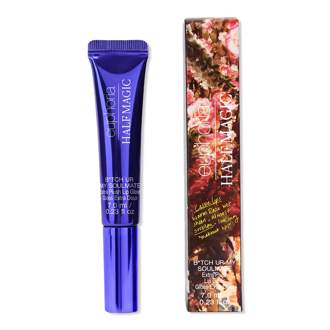 HALF MAGIC  EUPHORIA X HALF MAGIC B*tch Ur My Soulmate Extra Plush Lip Gloss