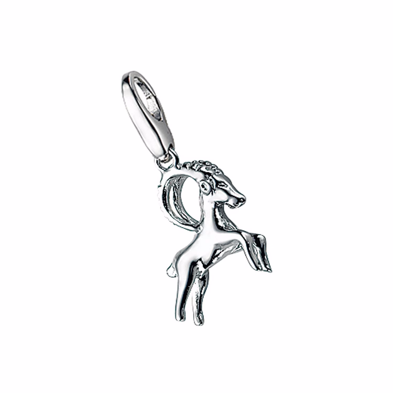 Charm Sternzeichen Steinbock, Silber 925
