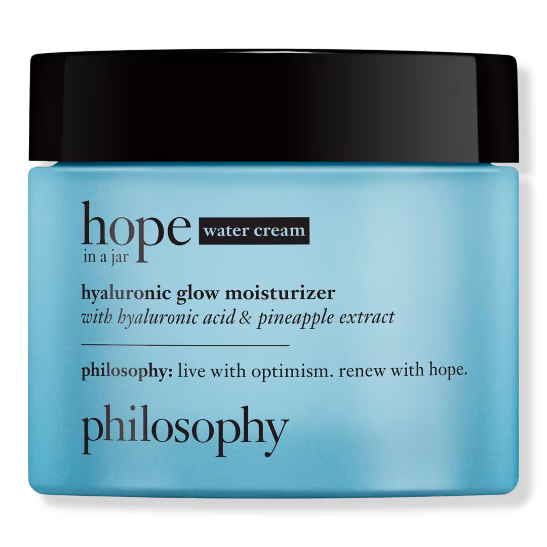 Philosophy  Hope In A Jar Water Cream Hyaluronic Glow Moisturizer