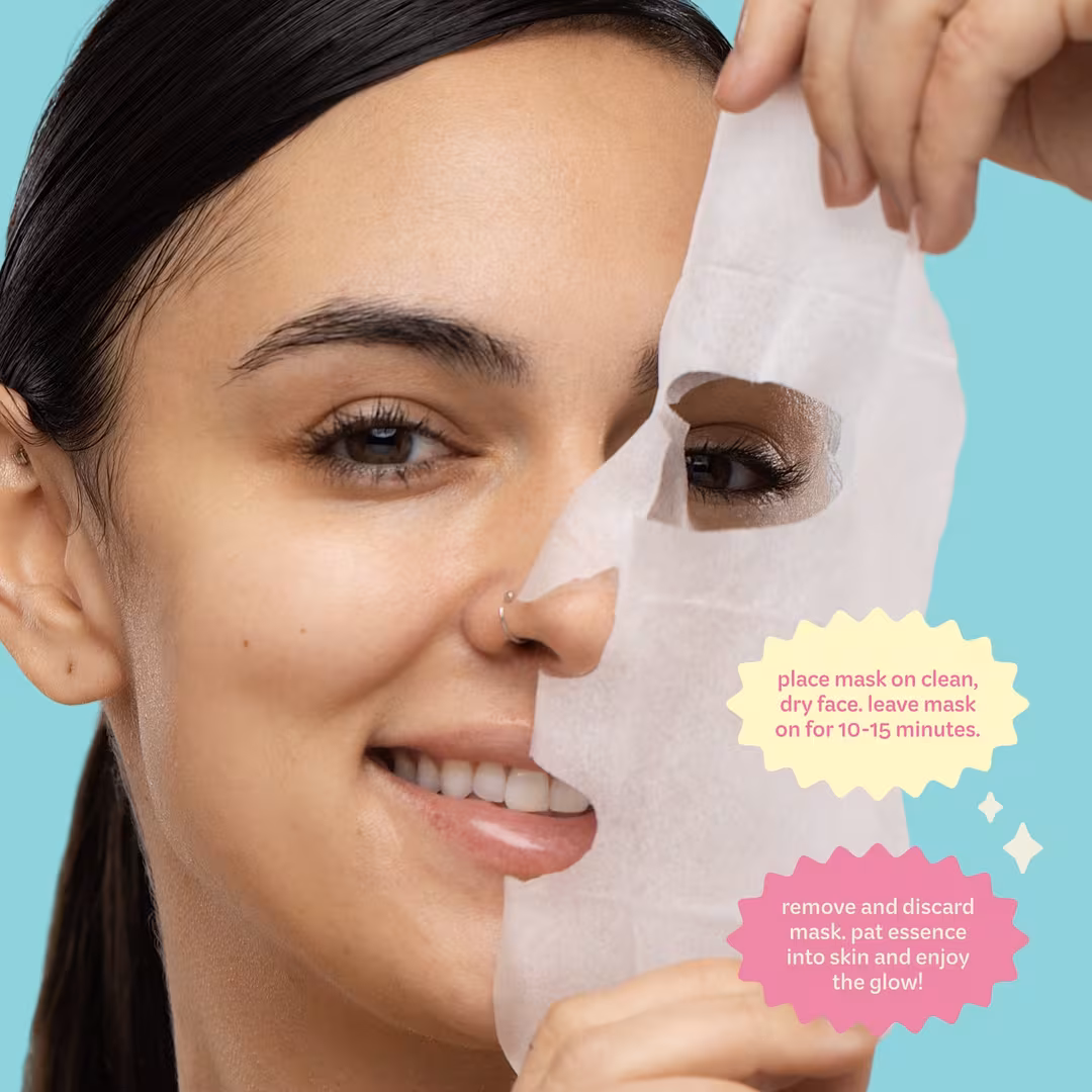 The Crème Shop  Glow Check Sheet Mask